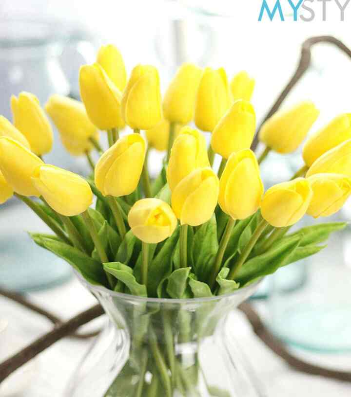 BUNGA TULIP ARTIFICIAL1 TANGKAI