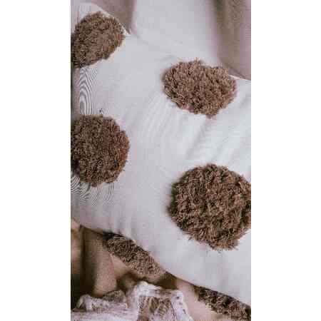Sarung Bantal Polka Textured