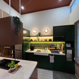 Because green is never dissapointed 😄 #MyDreamKitchen #IdeDekorDapur #DapurEstetik