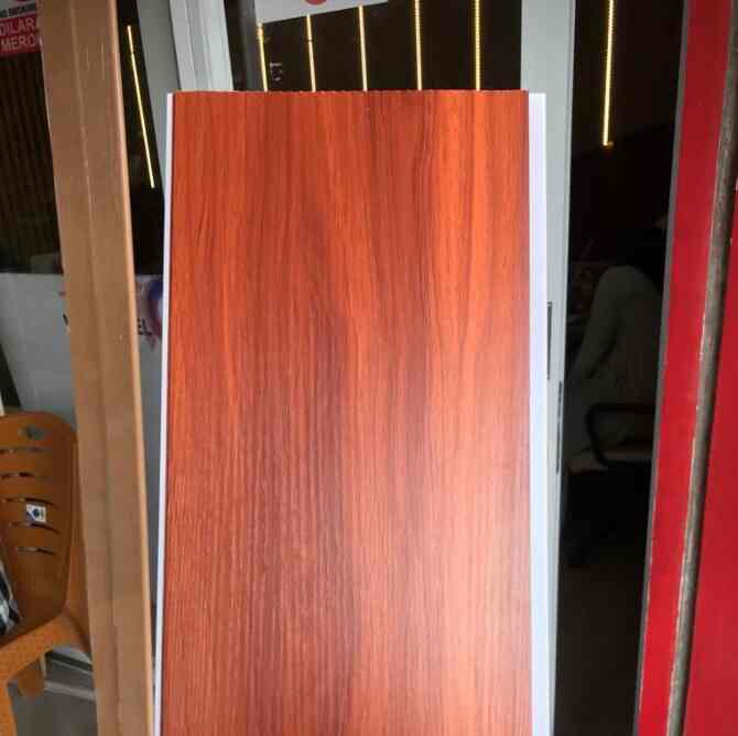 Plafon PVC Plavon Rumah Kamar Merk Estetica Motif Ukuran 400cm x 20cm Plapon PVC