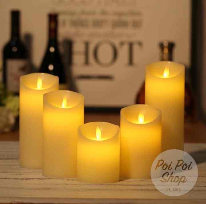 Lilin LED Melted Candle Lampu Tidur