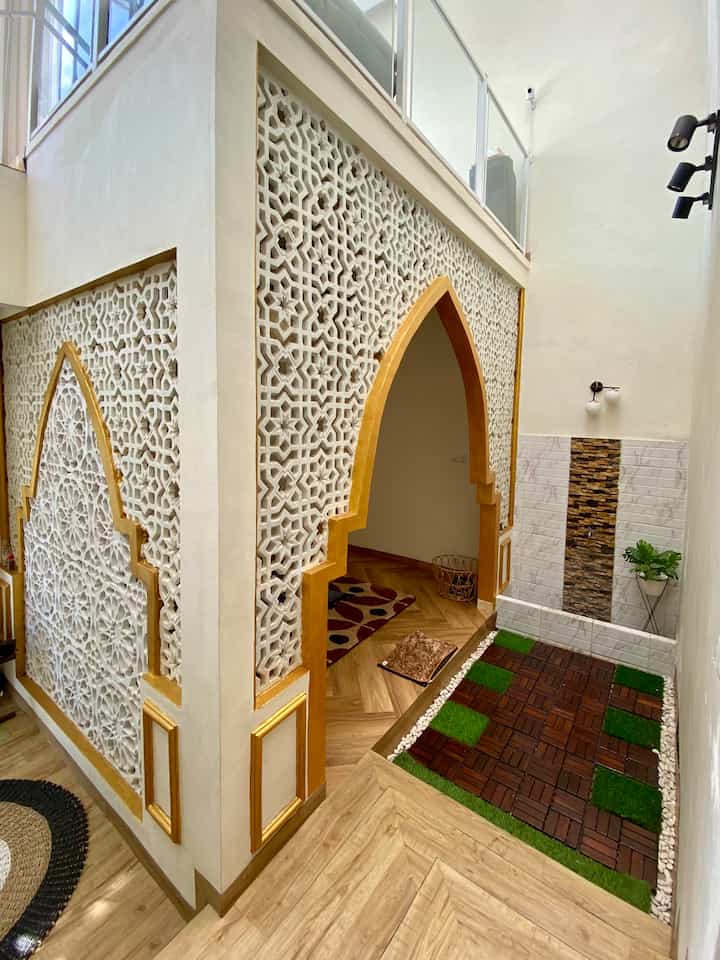 Musholla minimalis dalam rumah,
Selama ramadhan, musholla salah satu tempat favorit dirumah krn hampir setiap hari kami sekeluarga tarawih di musholla sendiri

#musholladalamrumah #mushollaminimalis #dekorasimusholla #dekorramadhan #dekorasiIdulFitri #DekorasiLebaran