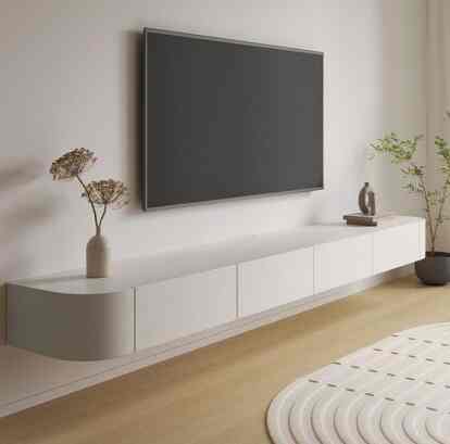 Meja tv kabinet gantung minimalis TV3