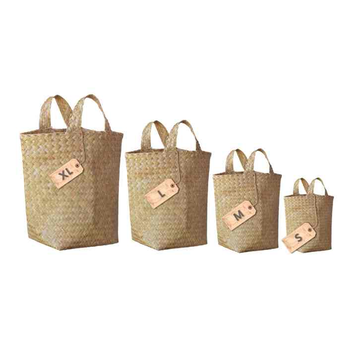 Keranjang Anyam Cover Pot Tanaman Hampers