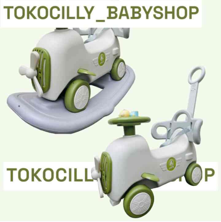 Mainan RIDE ON ET 2019 2013 ET2019 ET2013 EXOTIC Ride On ( 3 IN 1 ) Model Car Ayunan