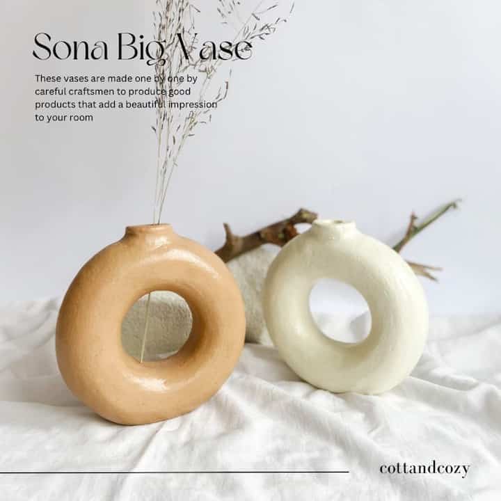 Sona Vas Bunga Large