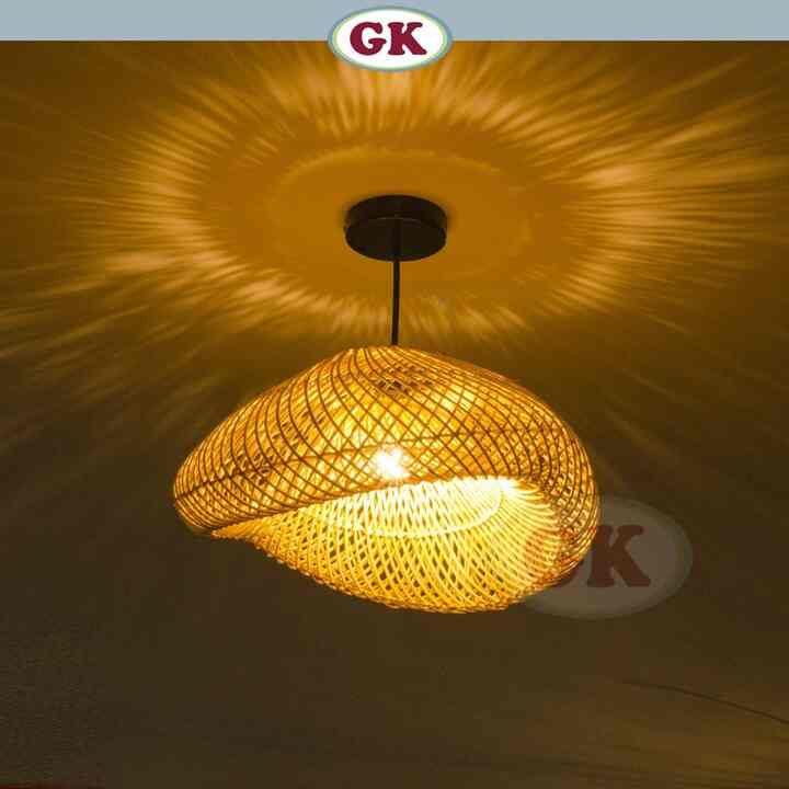 D40 Kap lampu gantung rotan