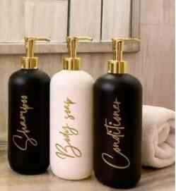 BOTOL TEMPAT SABUN CAIR SHAMPOO PUMP