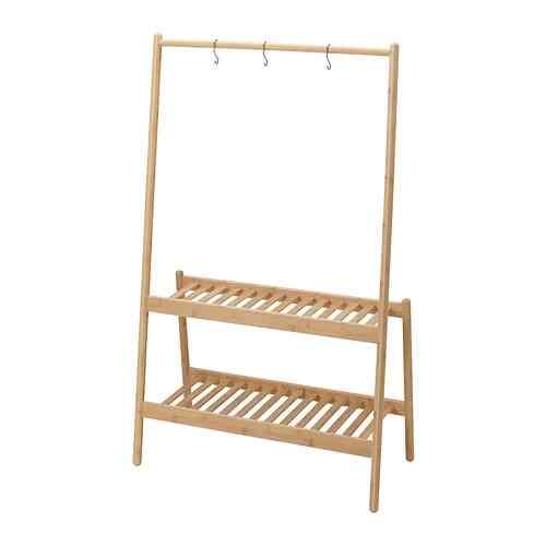 Daksjus Stand tanaman, bambu, 144 cm