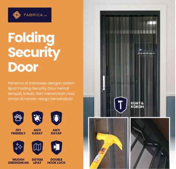Folding Security Door