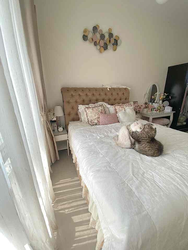 Jujur di rumahku ini kan pakai Shabbi chic classic style yang pastinya banyak warna yg aku padu padankan tuh pastel dan basicnya aku suka banget sama warna pastel. Jadi color palatte di rumahku menggunakan warna warna pastel 



#BringColorsToMyHome #HomeColorPalatte #RekomendasiWarnaRumah