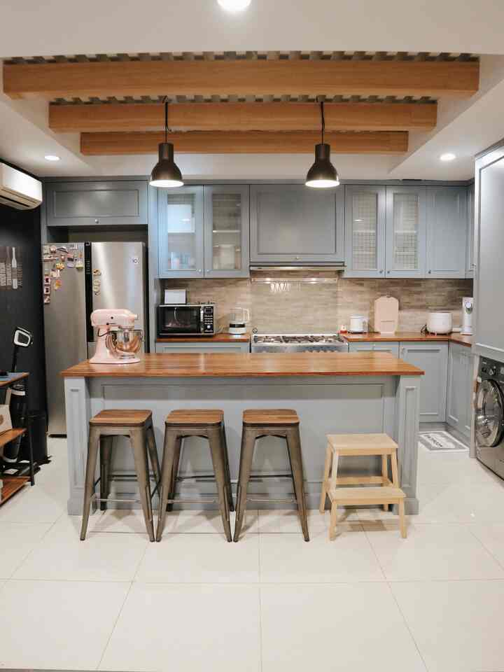 Halo dari Blue 💙
BTNOA Musim 7
#dapur #apartmen #apartmentliving￼
#americanclassic #farmhousestyle