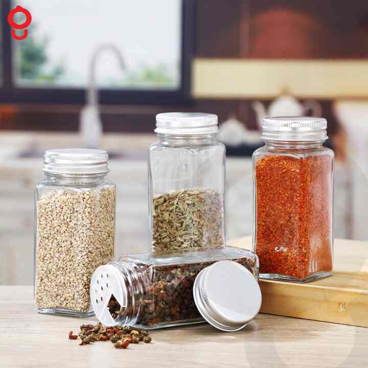 Tempat Bumbu Cabe Garam Lada Tutup Aluminium | Spices Jar