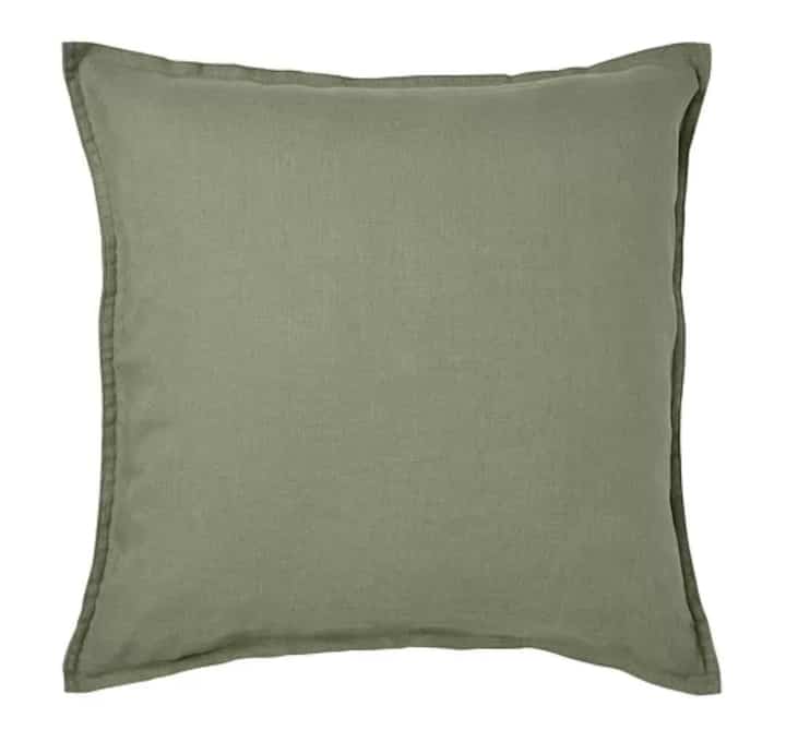 DYTÅG Cushion cover, grey-green, 50x50 cm
