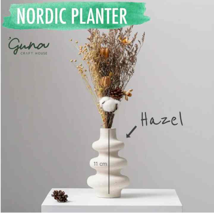 Hazel - Concrete Nordic Vase