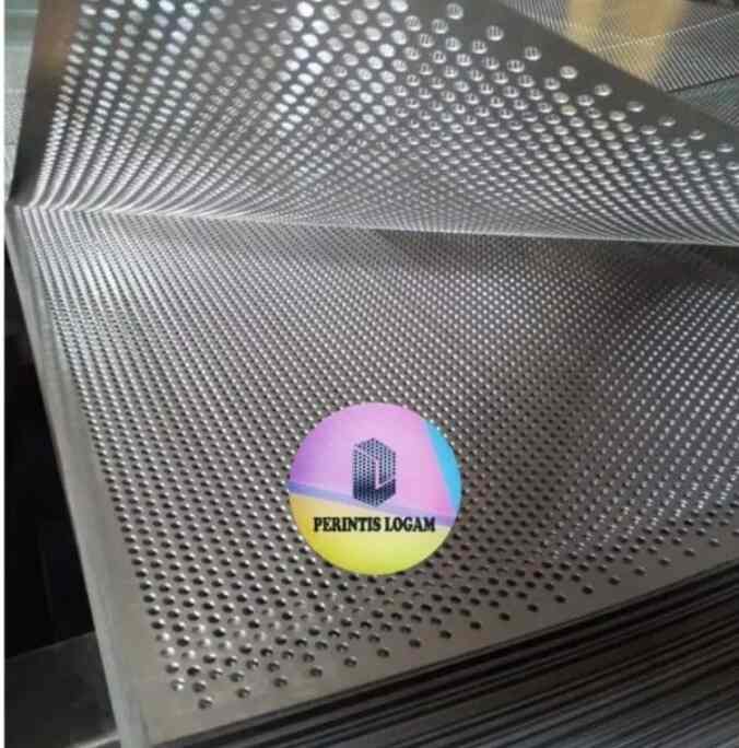 Plat Lubang Besi Perforated 0.8 mm