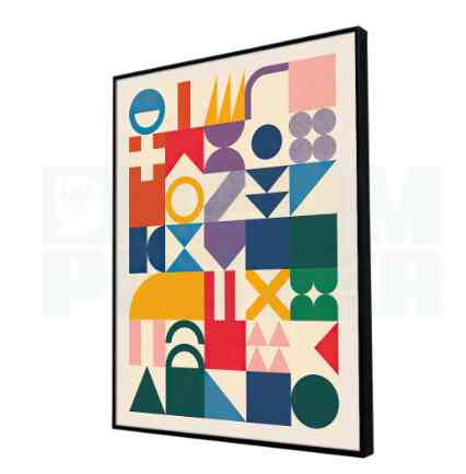 Poster Abstract Frameblock Ukuran A3 30x40 cm | Poster Murah | Poster dinding Aesthetic