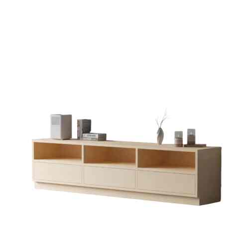 Supernata Rak Meja TV, Cream Finelines