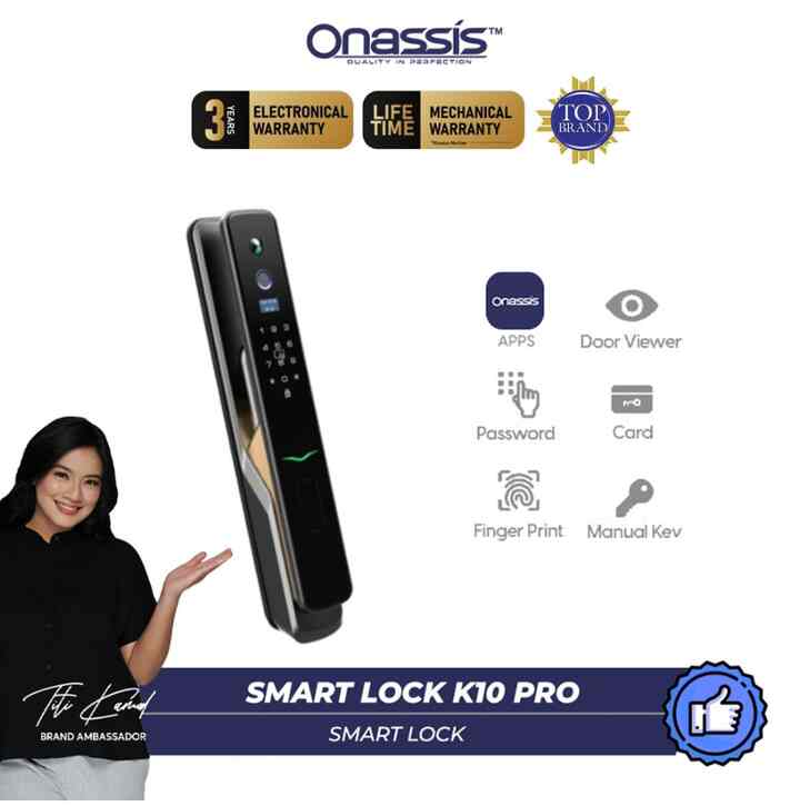 Smart Lock K10 Pro Camera Built In