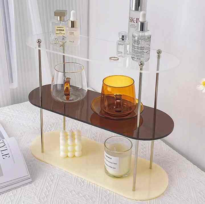 Rak Makeup Parfum Akrilik Transparan