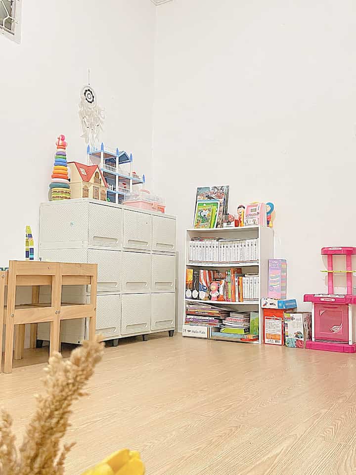 New set for play room and reading corner :) #BTNOAS7 #homedecor #inspirasiruanganak #playroom #readingcorner #ruangmain #home #dekorrumah #rumahestetik #rumahminimalis