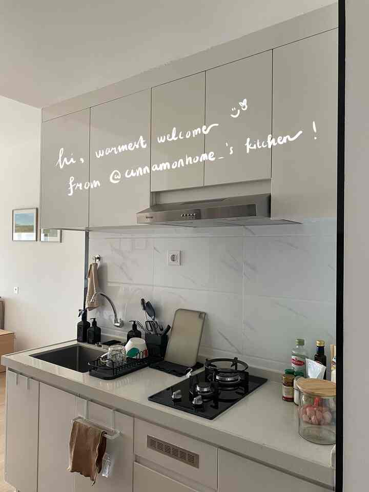 memperkenalkan dapur kecil @cinnamonhome_! 👩‍🍳 #cinnamonhome #BTNOAS7