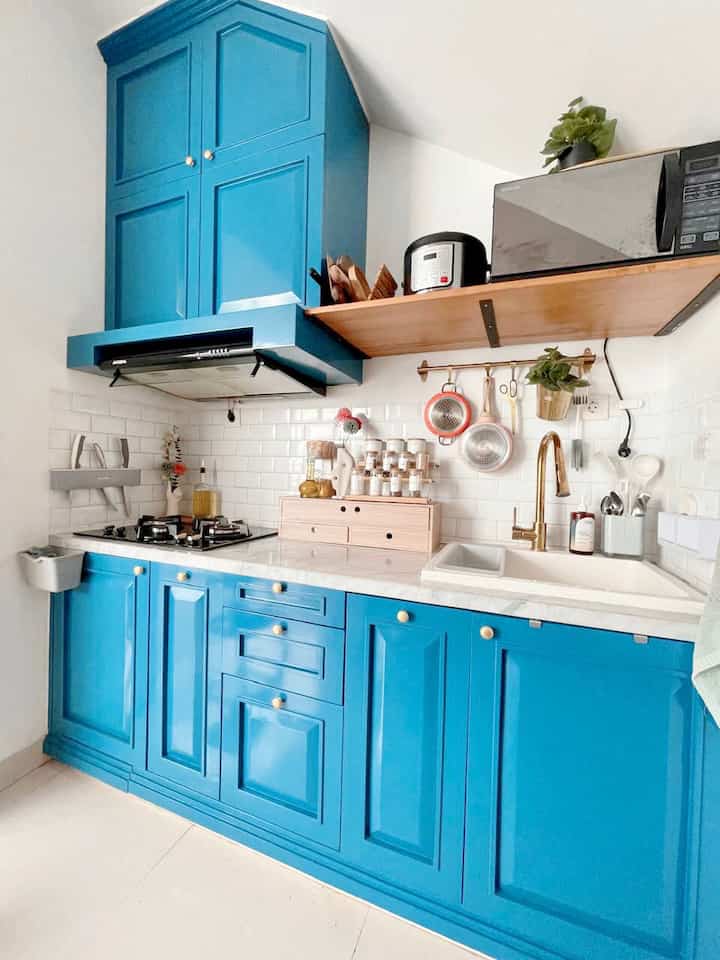 Dapur biru💙

#dapurbiru #bluekitchen #inpirasidapur #pinterest #kitcheninspiration #smallkitchen 