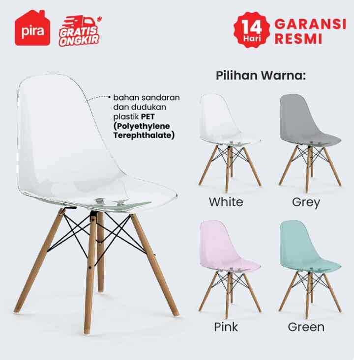 Kursi Makan Transparan