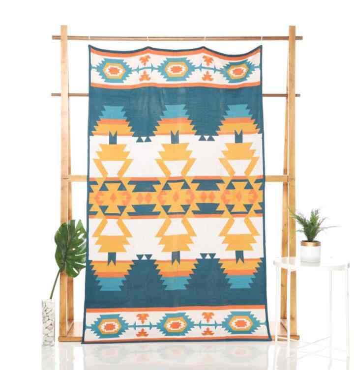 Small Blanket Ava Blue - Selimut