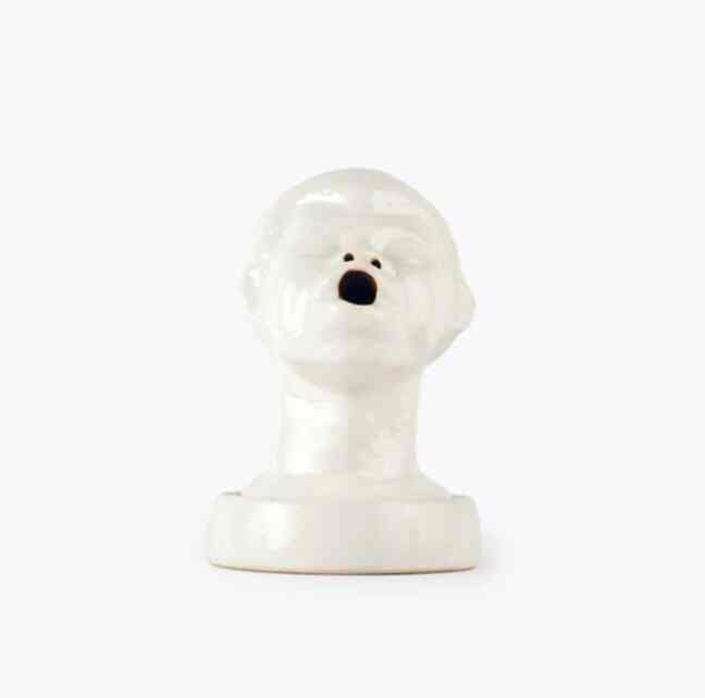 SMOKEY INCENSE HOLDER WHITE