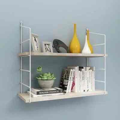 Masterspace Rak Dinding 2 Tingkat - Kayu Oak