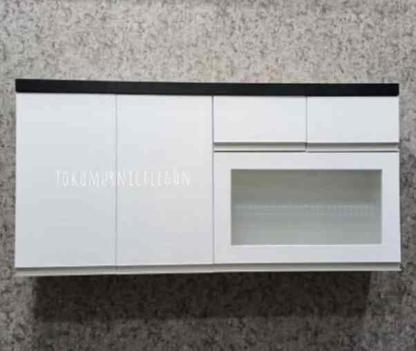 Kitchen Set Atas 4 Pintu White Glossy