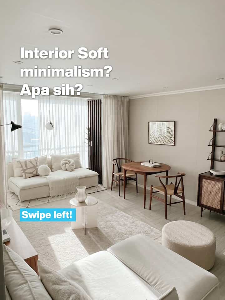 This style reflects a classic minimalist look, by adding a little bright color, luxurious materials, and creating a dreamy silhouette.

#minimalist #rumahminimalis #tips #otips #house #ohousetips 