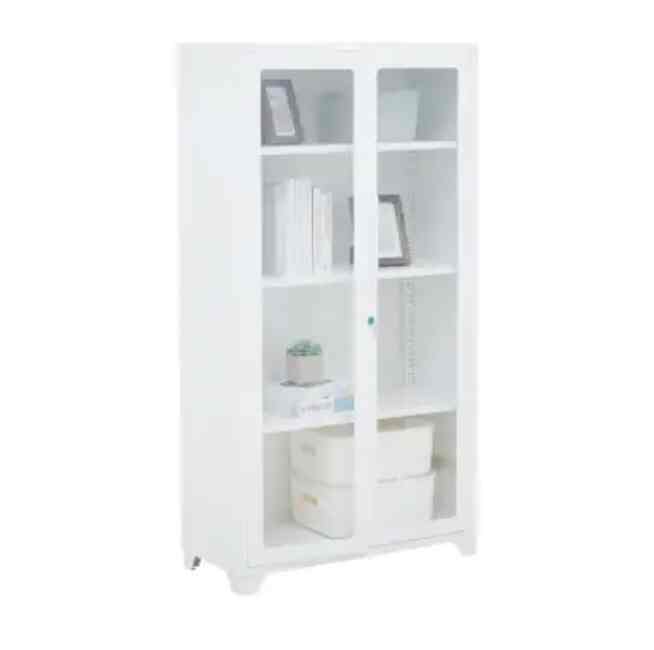 Orla Lemari 2 Pintu Kaca High - Putih