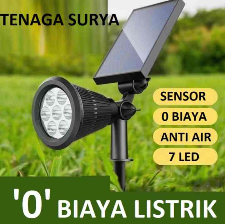 lampu taman tancap solar cell
