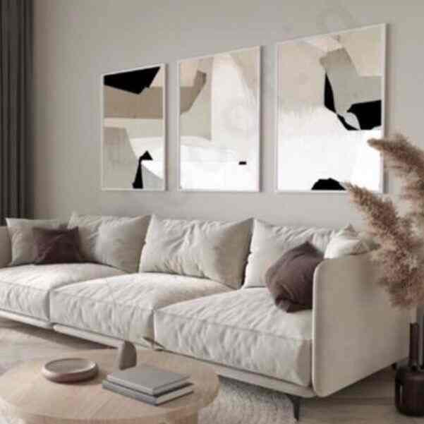 Walldecor modern abstract geometry size 50x70cm
