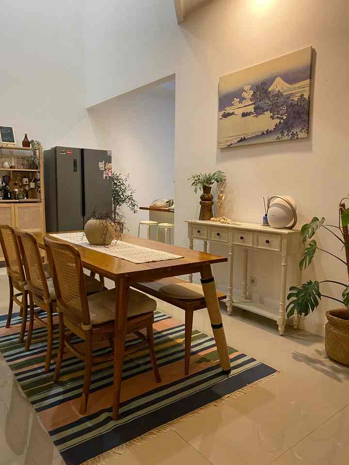 Dining room✨
#diningroom
#ruangmakan
#makeoverruangmakan
#dekorasiruangmakan
#mejamakan
#kursimakan