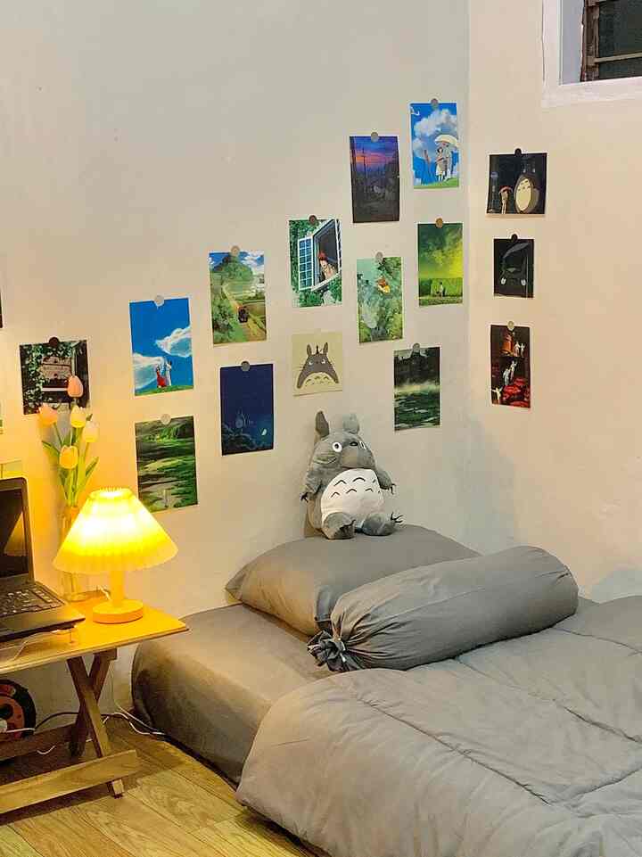 Kamar Ghibli lamaku 🥹✨

 #BedroomStyling
 #BedroomDecoration
 #MakeOverBedroom
#ghiblidecor 
#ghibliroom
#dekorasi ruangan
#turkamar
#ide kamar