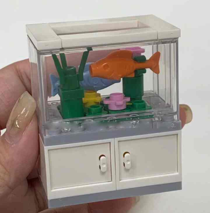 mini aquarium lego