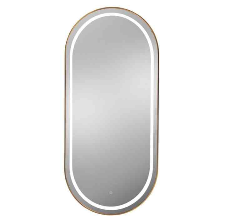 cermin sandblast led dinding