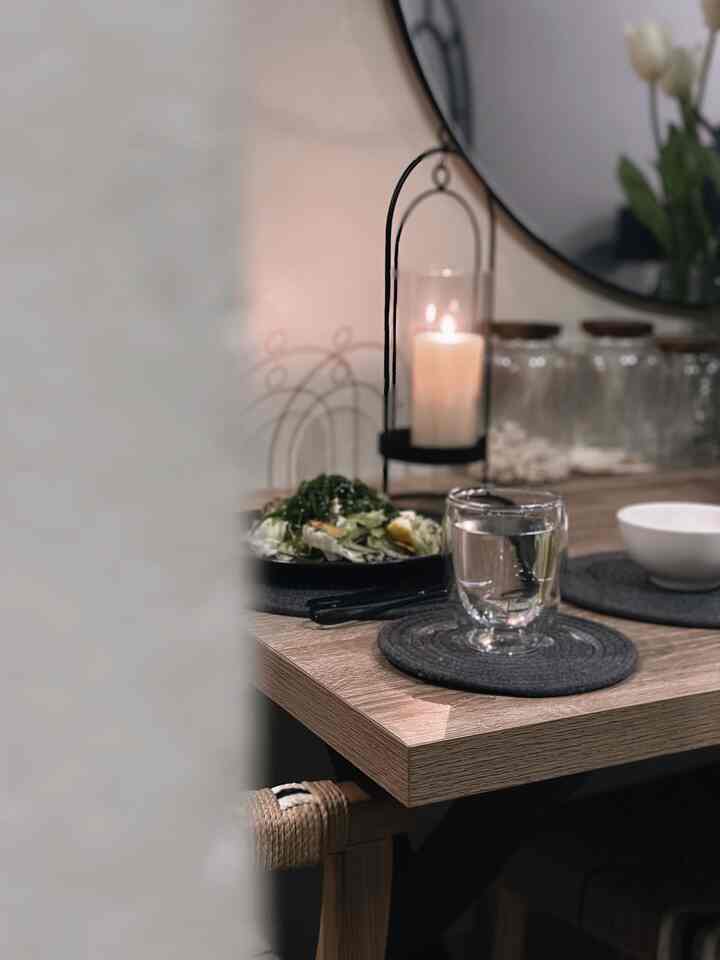 Rekomendasi Placemats Boho Nordic Grey untuk meja makan kalian 😉 #placemats #livingroomidea
