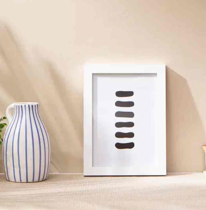 GAKU Bingkai Foto Basic 5R 13x18 cm - Putih