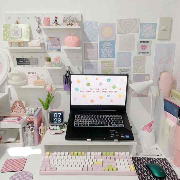 Walldecor ala korea Pastel Hiasan dinding