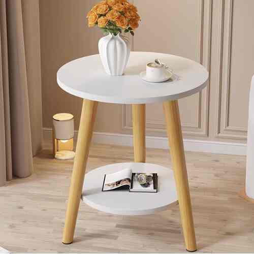 Meja Bulat Minimalis