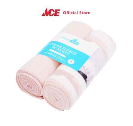 Sleeplit 2 Pcs Selimut Polar Fleece - Pink