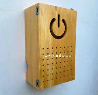 Box Meteran Listrik Tutup Box Pelindung Meteran Listrik PLN Kayu