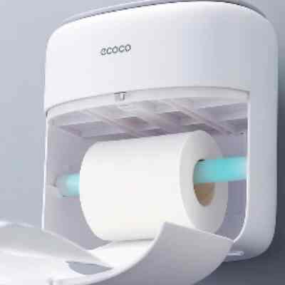 Double Oval Tissue Box - Kotak tempat tisu toilet