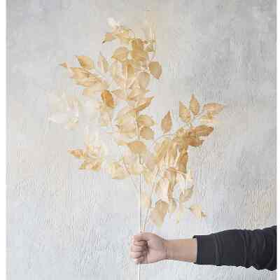 Daun Artificial Mawar Group Pastel Warna (D22011)