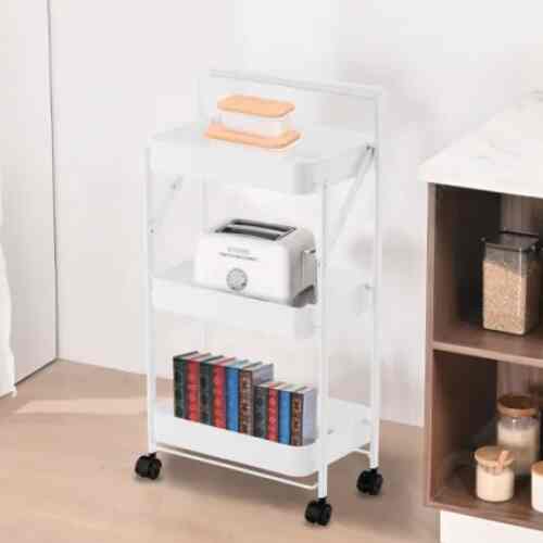 Rak Troli Lipat 3 Tingkat 43x27x83