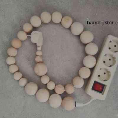 TERMINAL LISTRIK BOLA KAYU UNIK 